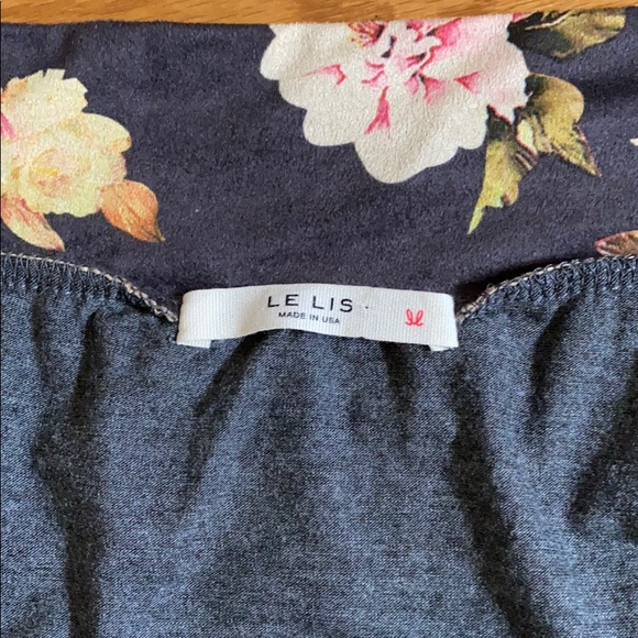 Floral print pencil skirt lined - Picture 2 of 4